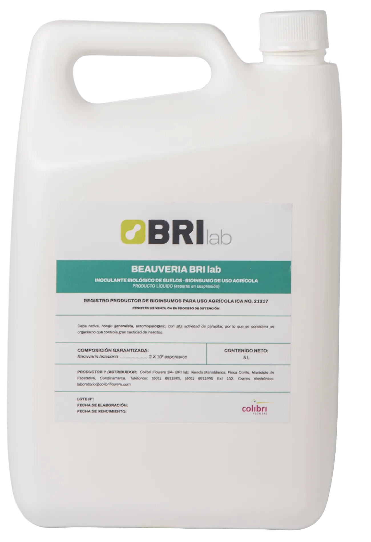Imagen de Beauveria BRILab